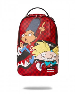 Sprayground Backpack ARNOLD CHILLIN DLXR BACKPACK Bordeaux Burgundy | FMQZC8217