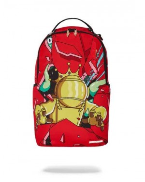 Sprayground Backpack ASTROMANE SPACE ODESSEY DLX BACKPACK Red | SZJLM2407