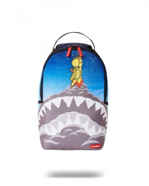 Sprayground Backpack ASTROMANE JETPACK: MINI BACKPACK Grey | GRMTI6407