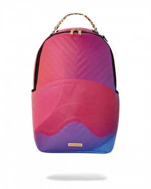 Sprayground Backpack AURORA WAVE DLX BACKPACK Purple | IDHFJ4059