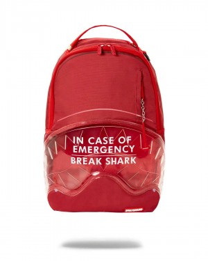 Sprayground Backpack BREAK SHARK BACKPACK Red | FGSUK7038