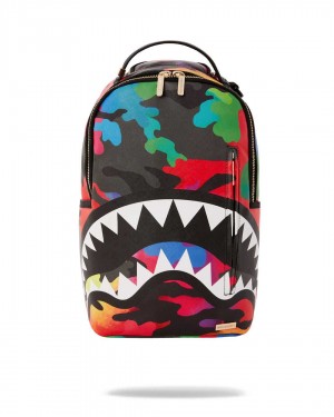 Sprayground Backpack CAMOBURST BACKPACK Black | BXEUD8760