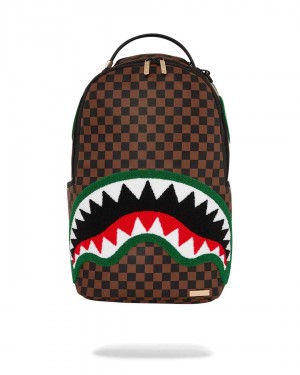 Sprayground Backpack CHENILLE SIP BACKPACK Brown | JSQVR3756