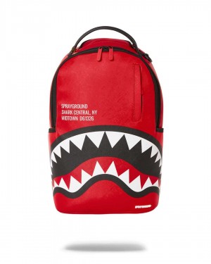 Sprayground Backpack CORE SHARKMOUTH BACKPACK Red | NECVK8204