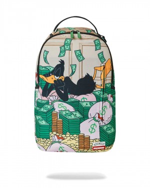 Sprayground Backpack DAFFY MONEY BED BACKPACK Green | YSQJW6413