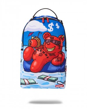 Sprayground Backpack DIABLO CHILLIN Blue | AFRKW7045