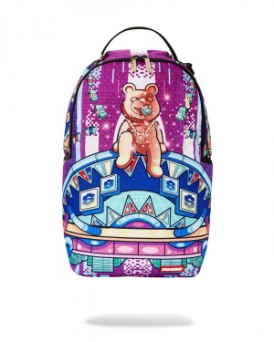 Sprayground Backpack DIABLO 24K MULTIVERSE DLXSR BACKPACK Purple | LROMQ4581