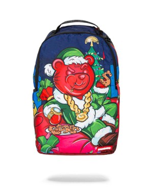 Sprayground Backpack DIABLO AS SANTA Blue | JLEHN5729