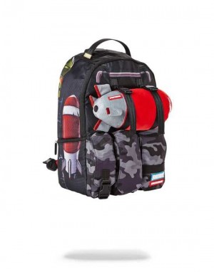 Sprayground Backpack FORTNITE BACK UP PLAN Black | GYWFQ5891