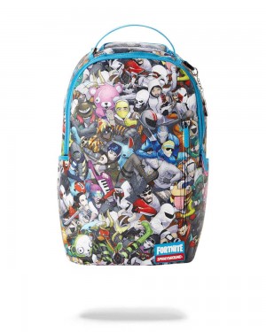 Sprayground Backpack FORTNITE 100 DLX Blue | YVZWG6823