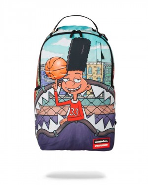 Sprayground Backpack HEY ARNOLD: GERALD SHARK Blue | KDNHF3146