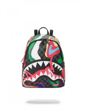 Sprayground Backpack LAFFY TAFFY SAVAGE BACKPACK Fuchsia | KDWSU5716