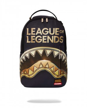 Sprayground Backpack LEAGUE OF LEGENDS: SHARK DLXVF Blue | VGABL5746