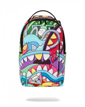 Sprayground Backpack LUCID DREAMS SHARKMOUTH DLXSR BACKPACK Multicolor | TOBUC6057