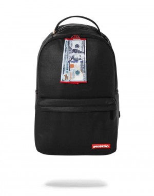 Sprayground Backpack MONEY PULLEY Black | WDPQT4062