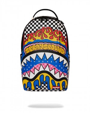 Sprayground Backpack MOSH PIT BACKPACK Black | YBGLW9176