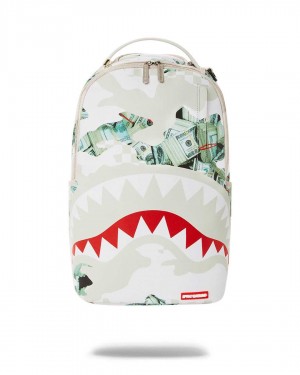 Sprayground Backpack POWDER DLXVF BACKPACK White | DXBZO1320