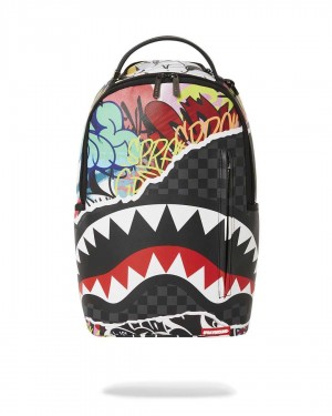 Sprayground Backpack PULL AWAY DLXVF BACKPACK Black | RAFYT5193