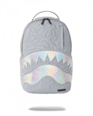 Sprayground Backpack QUILTED NORTHERN DLXVF BACKPACK Grey | KSFIY5934