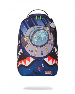 Sprayground Backpack RICK SPACESHIP BACKPACK Blue | TXNJE3891