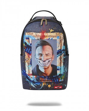 Sprayground Backpack RON ENGLISH 30 BACKPACK Blue | NOXIB3104