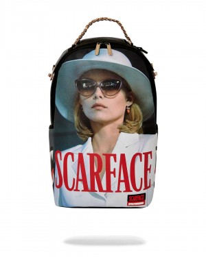 Sprayground Backpack SCARFACE ELVIRA BACKPACK Black | PITGY2391