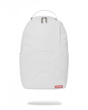 Sprayground Backpack SCRIBBLE BACKPACK White | JWERP8465