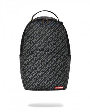 Sprayground Backpack SG CHAINS BACKPACK Black | NXOZE5910