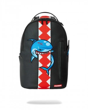 Sprayground Backpack SHARK FIESTA BACKPACK Black | SBLEJ7912