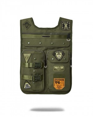 Sprayground Backpack SPECIAL OPS 3 VEST Green | AKJGV5301