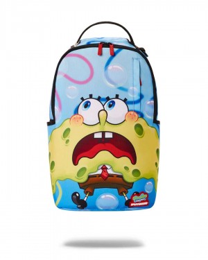 Sprayground Backpack SPONGEBOB DLXR BACKPACK Blue | CUQGZ9072