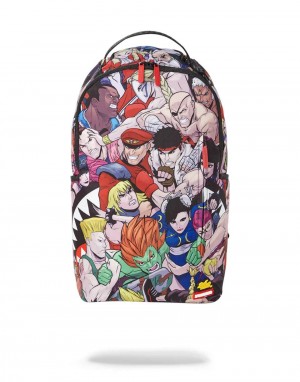 Sprayground Backpack STREET FIGHTER Green | RUBYO1763