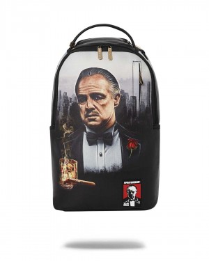 Sprayground Backpack THE GODFATHER BACKPACK 1 Black | NVQDB8375