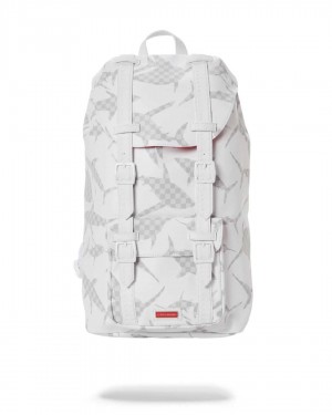 Sprayground Backpack THE HILLS SHARK PATTERN White | DBGAW8926