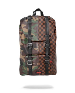 Sprayground Backpack THE HILLS BACKPACK CAMOFLOUGE Green | GYOMT5764