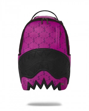 Sprayground Backpack THE LOTUS SHARKMOUTH BACKPACK Fuchsia | TMEIY2561