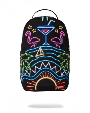 Sprayground Backpack THE NEON LIFE DLXSR BACKPACK Black | BZNMF2408