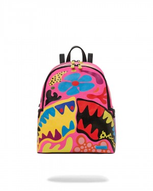 Sprayground Backpack WILD FLORA SAVAGE BACKPACK Multicolor | OIXNV8517