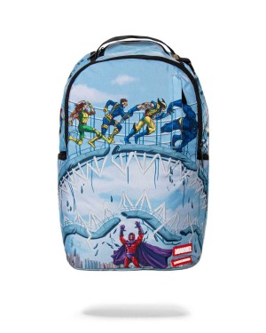 Sprayground Backpack X-MWN RUNNING SHARK BACKPACK Blue | DXJLZ1907