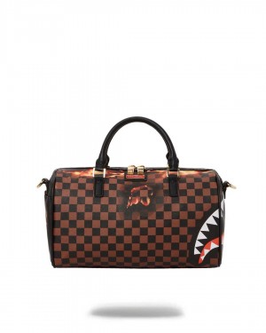 Sprayground Bag BURNT SHARKS IN PARIS MINI DUFFLE Black | KMIZR3672