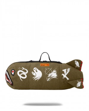 Sprayground Bag CALL OF DUTY DUFFLE Green | BVAIS1360