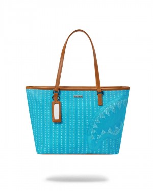 Sprayground Bag ILLUCHAINS TURQ TOTE Turquoise | QIKUA3691