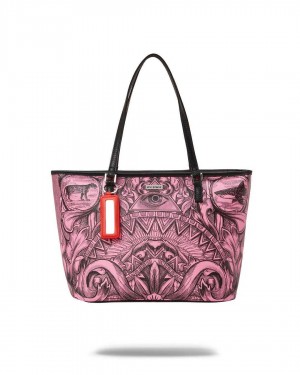 Sprayground Bag MONEY TECHNIQUE TOTE Pink | AEDHB1607