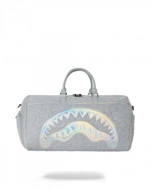 Sprayground Bag QUILTED NORTHERN DUFFLE Grey | FBYSX6750