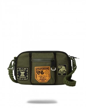 Sprayground Bag SPECIAL OPS 3 MURSE BAG Green | AIUXL0731