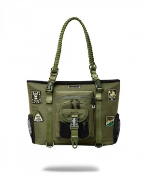 Sprayground Bag SPECIAL OPS 3 TOTE Green | IBSYM1206