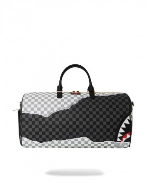 Sprayground Bag TEAR IT UP DUFFLE Grey | LWEKM6123