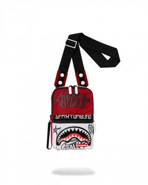 Sprayground Bag VANDAL TRINITY SLING Red | YLRPN1358