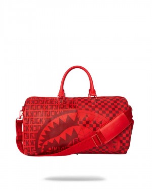 Sprayground Bag VENI, VIDI, VICI DUFFLE Red | ZUNQG3502