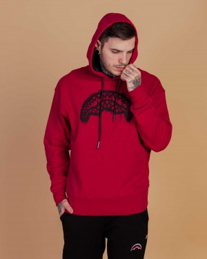 Sprayground Hoodie GRAFFITI HOODIE Red | MXUGQ5427